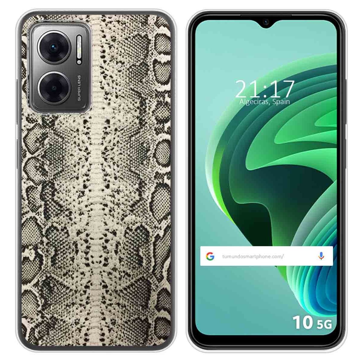 Funda Silicona para Xiaomi Redmi 10 5G diseño Animal 01 Dibujos