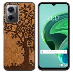Funda Silicona para Xiaomi Redmi 10 5G diseño Cuero 03 Dibujos