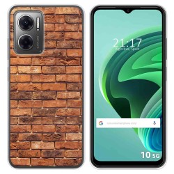 Funda Silicona para Xiaomi Redmi 10 5G diseño Ladrillo 04 Dibujos