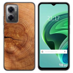 Funda Silicona para Xiaomi Redmi 10 5G diseño Madera 04 Dibujos