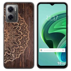Funda Silicona para Xiaomi Redmi 10 5G diseño Madera 06 Dibujos