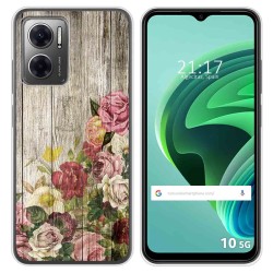 Funda Silicona para Xiaomi Redmi 10 5G diseño Madera 08 Dibujos