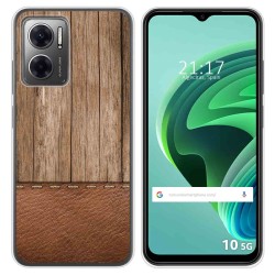 Funda Silicona para Xiaomi Redmi 10 5G diseño Madera 09 Dibujos