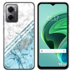 Funda Silicona para Xiaomi Redmi 10 5G diseño Mármol 02 Dibujos