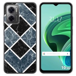 Funda Silicona para Xiaomi Redmi 10 5G diseño Mármol 06 Dibujos