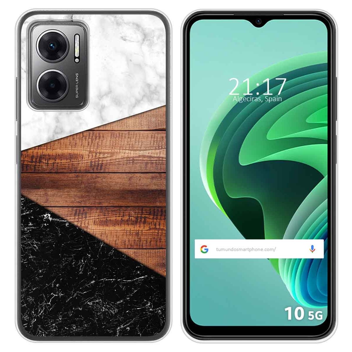 Funda Silicona para Xiaomi Redmi 10 5G diseño Mármol 11 Dibujos