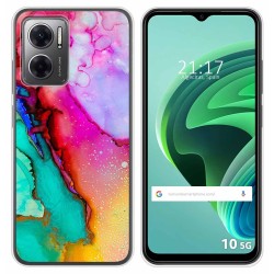 Funda Silicona para Xiaomi Redmi 10 5G diseño Mármol 15 Dibujos