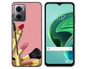 Funda Silicona para Xiaomi Redmi 10 5G diseño Brochas Dibujos