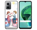 Funda Silicona para Xiaomi Redmi 10 5G diseño Café Dibujos