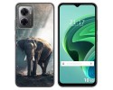 Funda Silicona para Xiaomi Redmi 10 5G diseño Elefante Dibujos