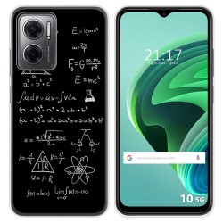 Funda Silicona para Xiaomi Redmi 10 5G diseño Formulas Dibujos