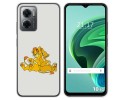 Funda Silicona para Xiaomi Redmi 10 5G diseño Leones Dibujos