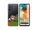 Funda Silicona Transparente para Samsung Galaxy A23 5G diseño Panda Dibujos