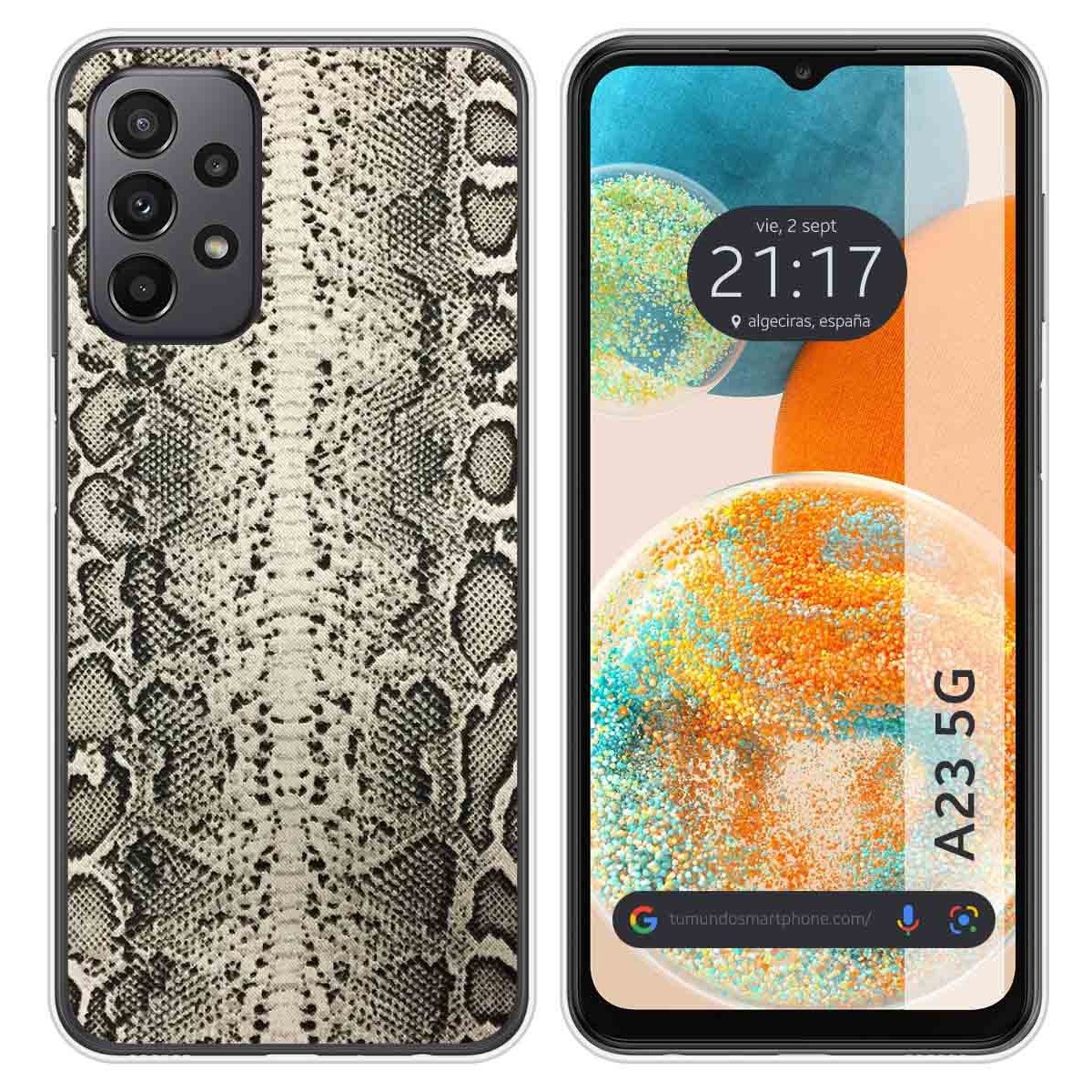 Funda Silicona para Samsung Galaxy A23 5G diseño Animal 01 Dibujos