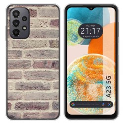 Funda Silicona para Samsung Galaxy A23 5G diseño Ladrillo 01 Dibujos