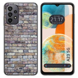 Funda Silicona para Samsung Galaxy A23 5G diseño Ladrillo 02 Dibujos