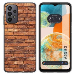 Funda Silicona para Samsung Galaxy A23 5G diseño Ladrillo 04 Dibujos