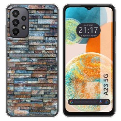 Funda Silicona para Samsung Galaxy A23 5G diseño Ladrillo 05 Dibujos