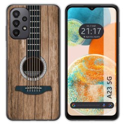 Funda Silicona para Samsung Galaxy A23 5G diseño Madera 11 Dibujos