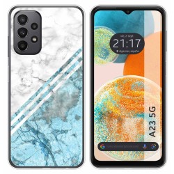 Funda Silicona para Samsung Galaxy A23 5G diseño Mármol 02 Dibujos