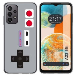 Funda Silicona para Samsung Galaxy A23 5G diseño Consola Dibujos