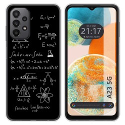 Funda Silicona para Samsung Galaxy A23 5G diseño Formulas Dibujos
