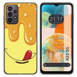 Funda Silicona para Samsung Galaxy A23 5G diseño Helado Vainilla Dibujos