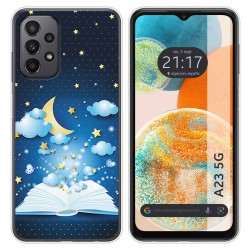 Funda Silicona para Samsung Galaxy A23 5G diseño Libro Cuentos Dibujos