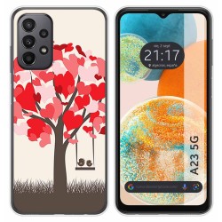 Funda Silicona para Samsung Galaxy A23 5G diseño Pajaritos Dibujos