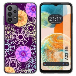 Funda Silicona para Samsung Galaxy A23 5G diseño Radial Dibujos