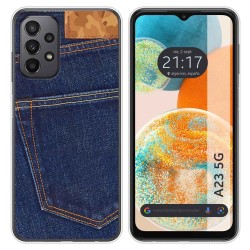 Funda Silicona para Samsung Galaxy A23 5G diseño Vaquero Dibujos