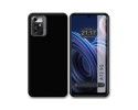 Funda Silicona Gel TPU Negra para Zte Blade A72 5G