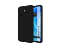 Funda Silicona Líquida Ultra Suave para Huawei Nova Y70 color Negra