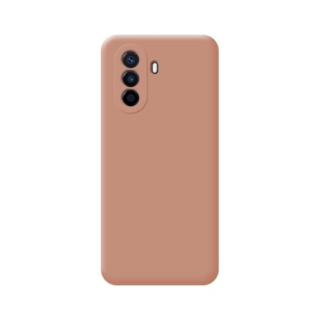 Funda Silicona Líquida Ultra Suave para Huawei Nova Y70 color Rosa