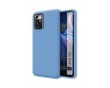 Funda Silicona Líquida Ultra Suave para Zte Blade A72 5G color Azul