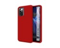 Funda Silicona Líquida Ultra Suave para Zte Blade A72 5G color Roja