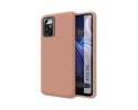 Funda Silicona Líquida Ultra Suave para Zte Blade A72 5G color Rosa