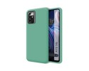 Funda Silicona Líquida Ultra Suave para Zte Blade A72 5G color Verde