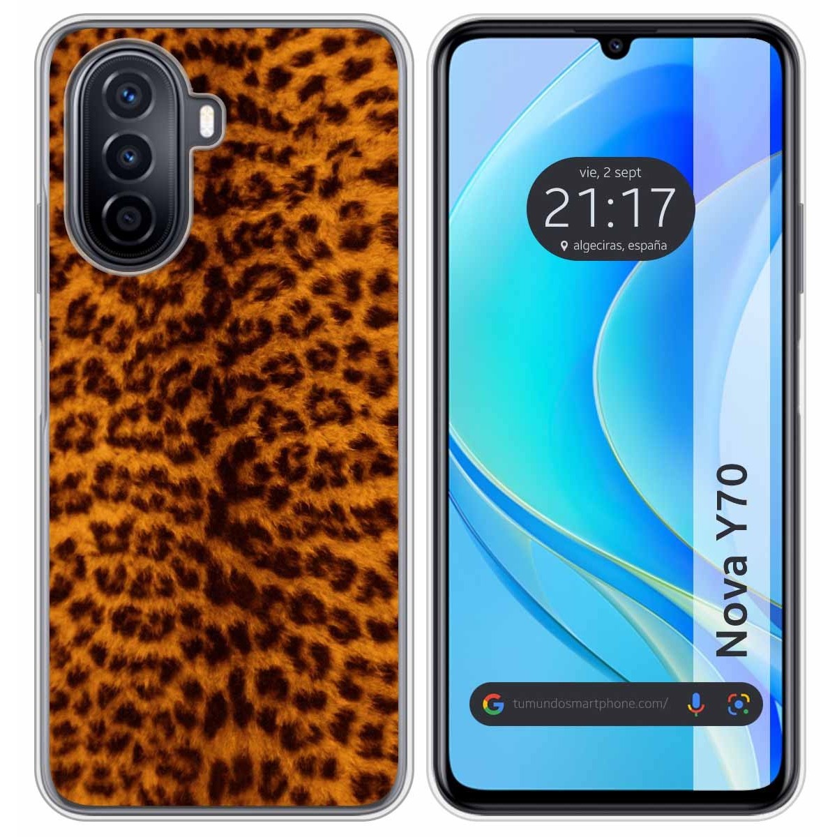 Funda Silicona para Huawei Nova Y70 diseño Animal 03 Dibujos