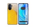 Funda Silicona para Huawei Nova Y70 diseño Cerveza Dibujos