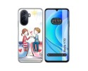 Funda Silicona para Huawei Nova Y70 diseño Café Dibujos
