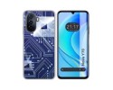 Funda Silicona para Huawei Nova Y70 diseño Circuito Dibujos