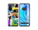 Funda Silicona para Huawei Nova Y70 diseño Comic Dibujos