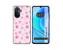 Funda Silicona para Huawei Nova Y70 diseño Flores Dibujos
