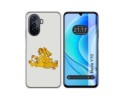 Funda Silicona para Huawei Nova Y70 diseño Leones Dibujos