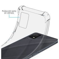 Funda Silicona Antigolpes Transparente para TCL 405 2