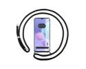 Funda Colgante Transparente para TCL 405 con Cordon Negro