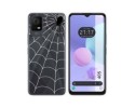 Funda Silicona Transparente para TCL 405 diseño Araña Dibujos