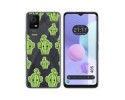 Funda Silicona Transparente para TCL 405 diseño Cactus Dibujos
