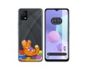 Funda Silicona Transparente para TCL 405 diseño Leopardo Dibujos